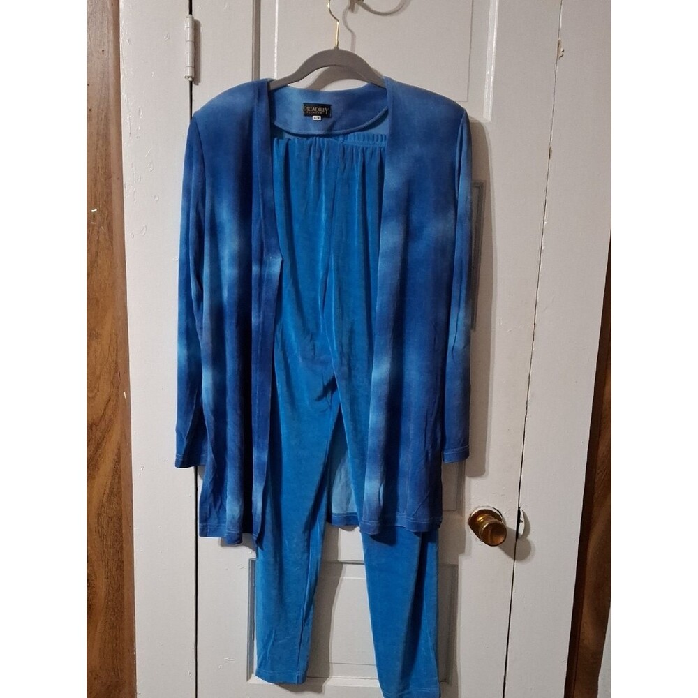 Picadilly Fashion Blue Lounge Set with Tie-Dye Effect (Mis209)